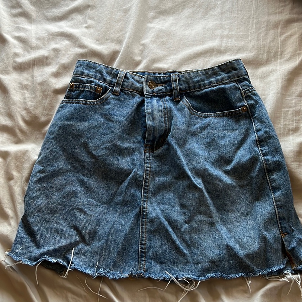 Francesca’s Jean Skirt